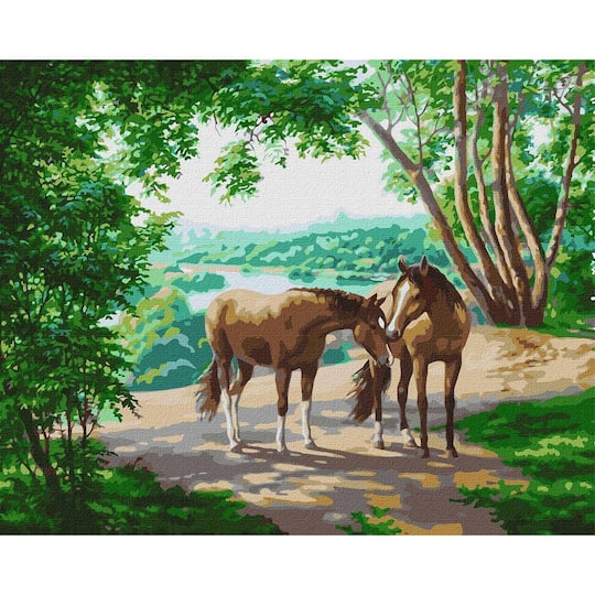 Ideyka On a Walk Painting by Numbers Kit